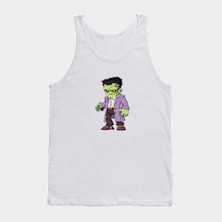 Frankenstein T-shirt Designs for Halloween Tank Top